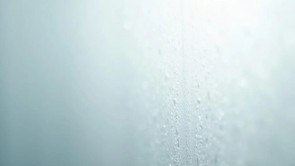 Frosted matte glass panel with soft texture close-up